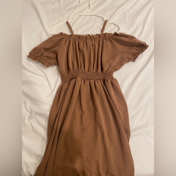 Brown Girls Dress - Picture 2 of 2